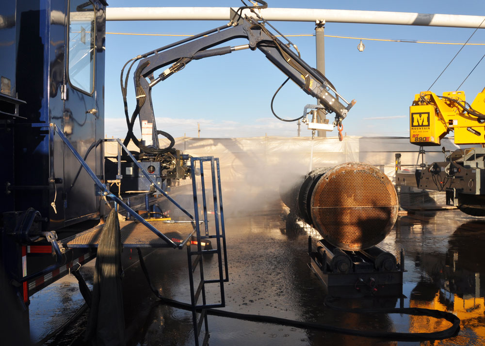 Benefits of Automated:Remote Water-blasting