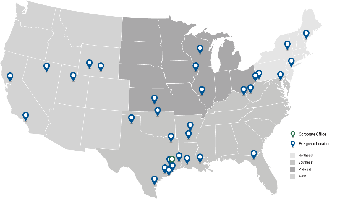 Evergreen-Locations-Map
